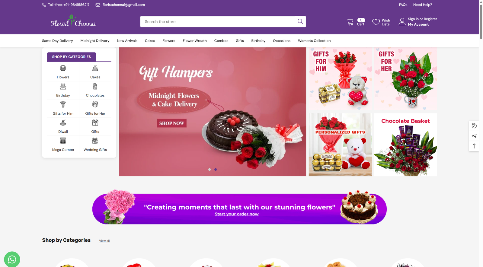 Florist Chennai project gallery